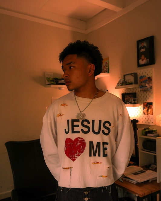 JESUS ❤️ ME Thermal Longsleeve